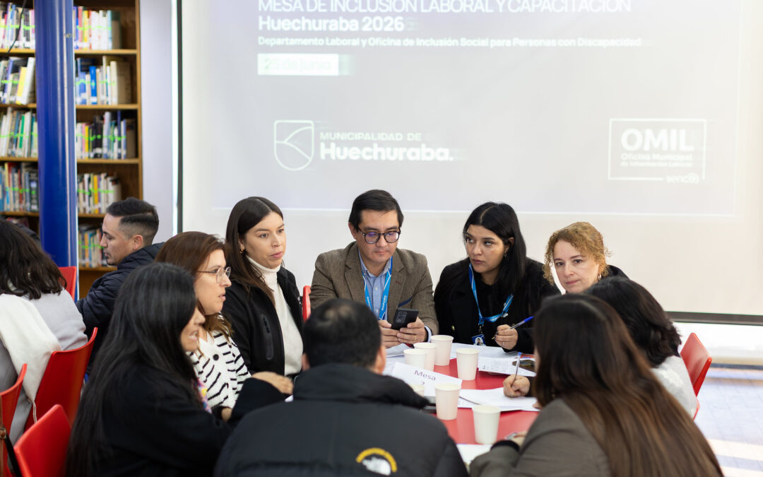 Fundación K Inclusión participa en Mesa de Inclusión Laboral y Capacitación Huechuraba 2026