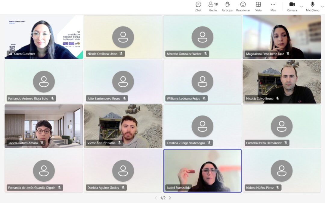 Realizamos charla de concientización en Finning Chile para fortalecer una cultura laboral inclusiva