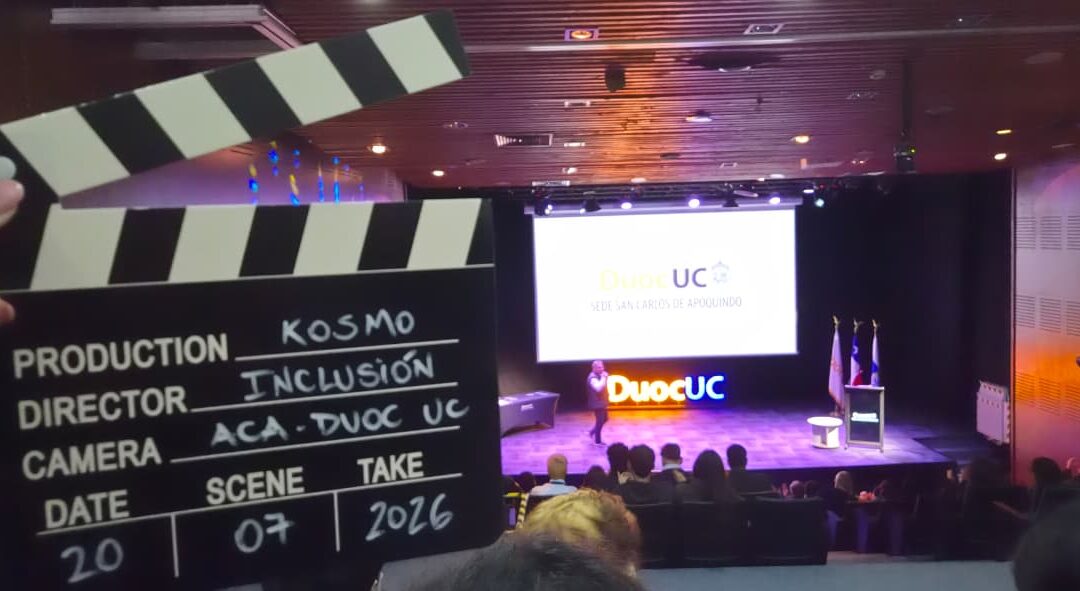 K Inclusión participó en la ceremonia de cierre de la Acción Colaborativa Audiovisual 2026 de Duoc UC
